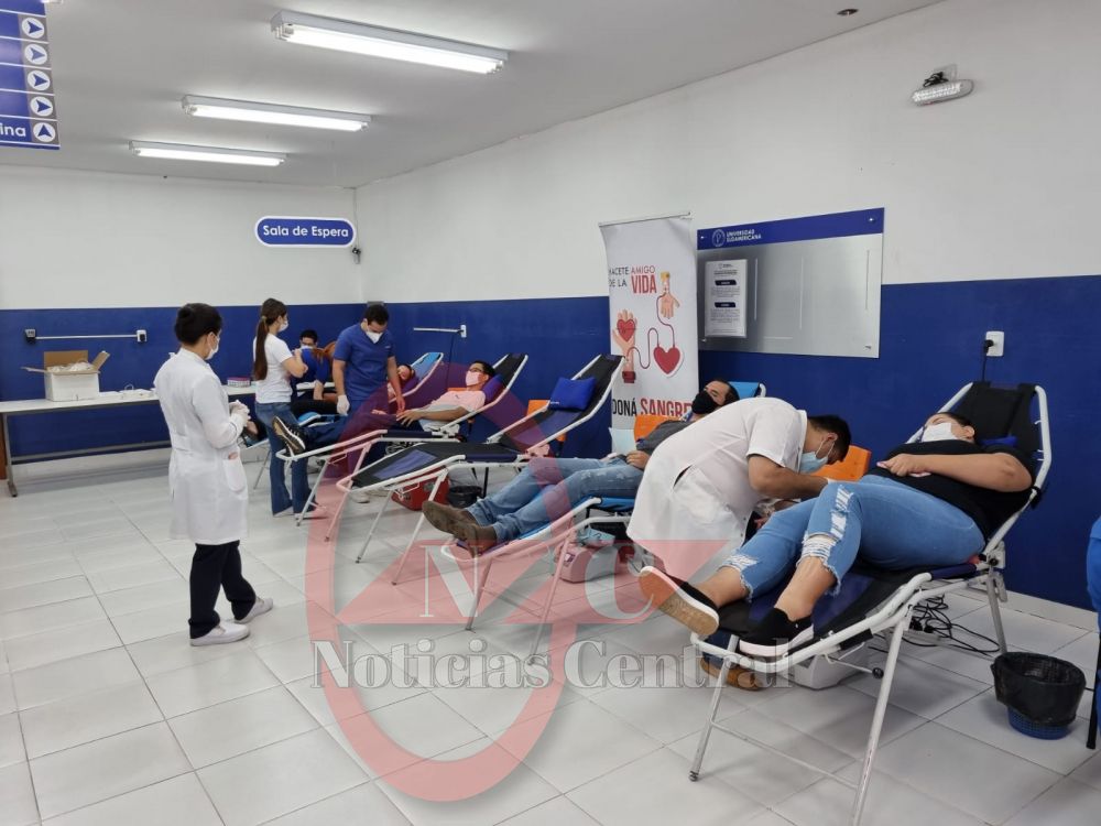 Realizan campaña de donación de sangre en Pedro Juan Caballero  