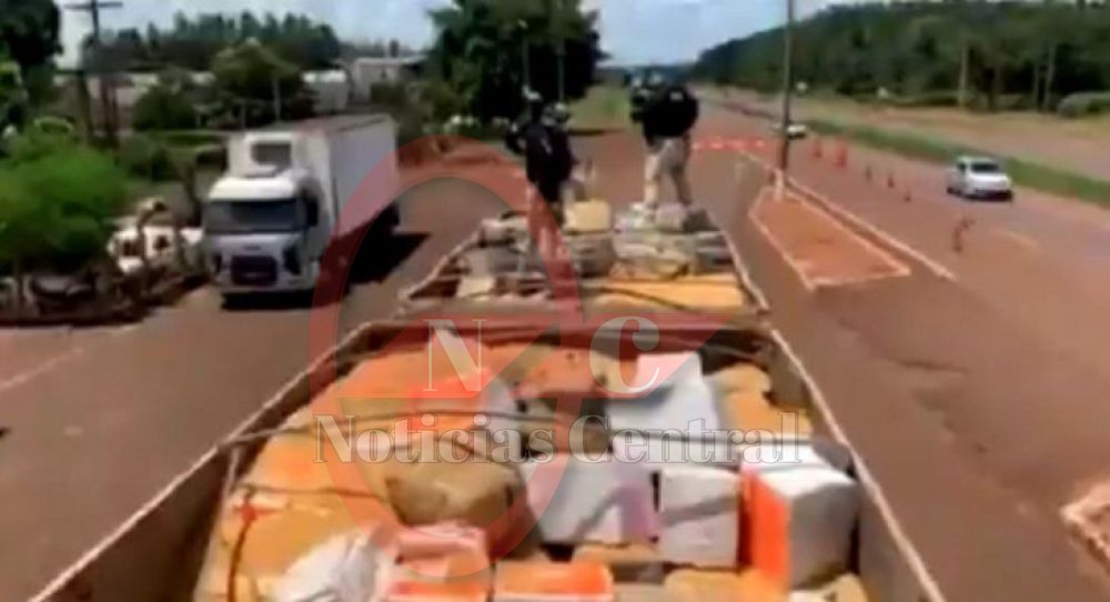 Brasil incauta 29 toneladas de marihuana en la frontera con Paraguay