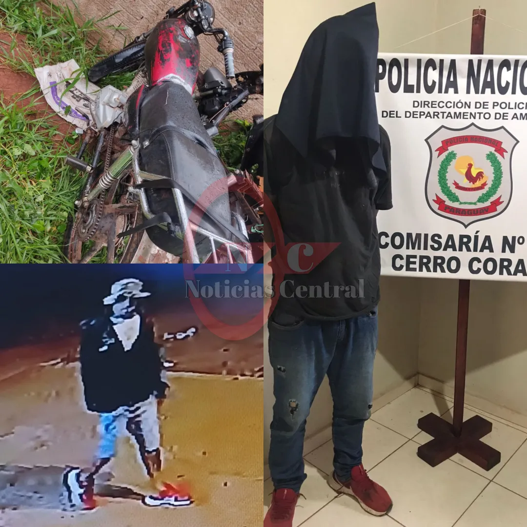 Seguimiento de hurto en local comercial, detienen al supuesto autor