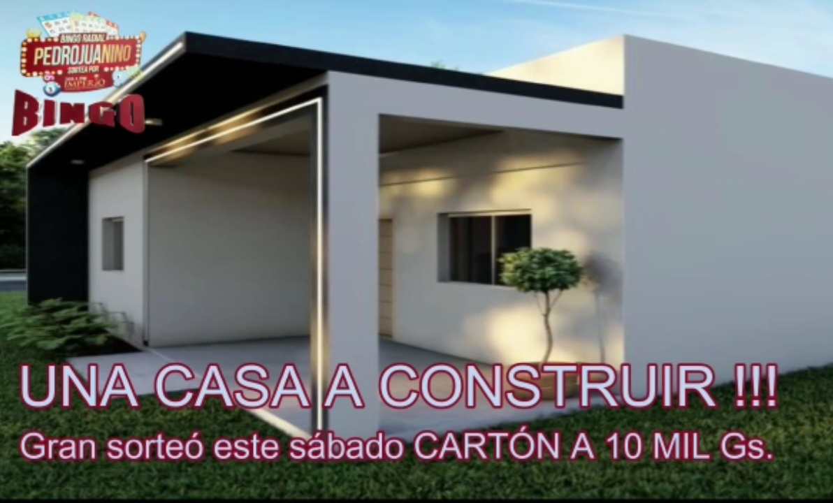 Bingo Radial Pedrojuanino sortea este sábado una casa a construir