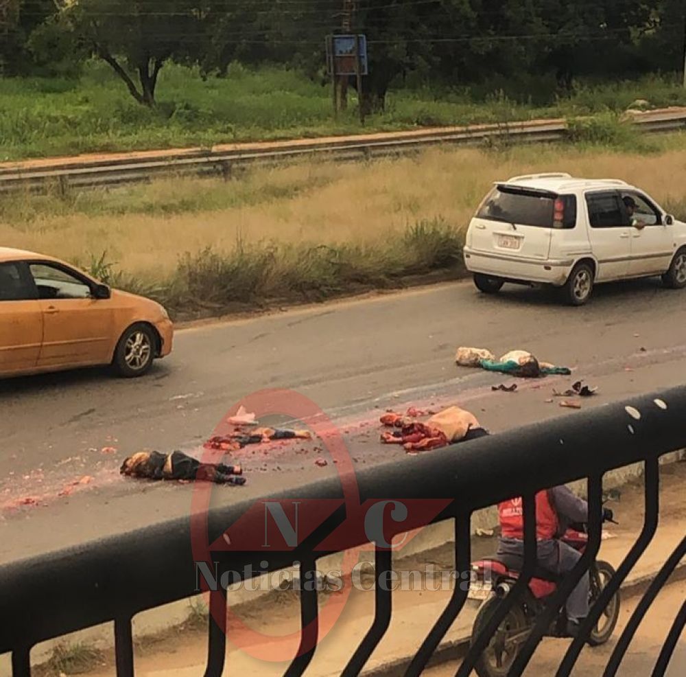 Tres miembros de una familia mueren al ser atropellados por un camión