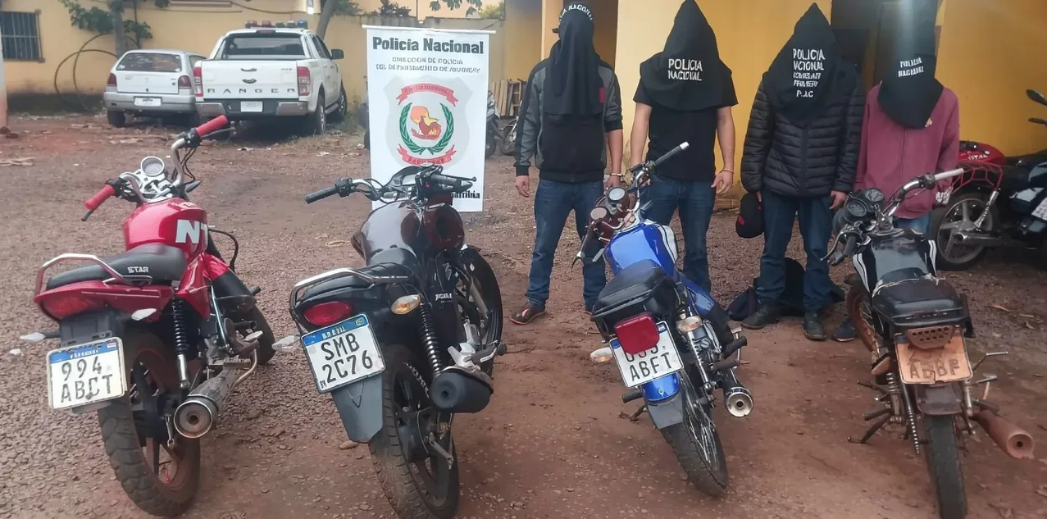 PJC: Cuatro jóvenes son demorados tras realizar maniobras peligrosas