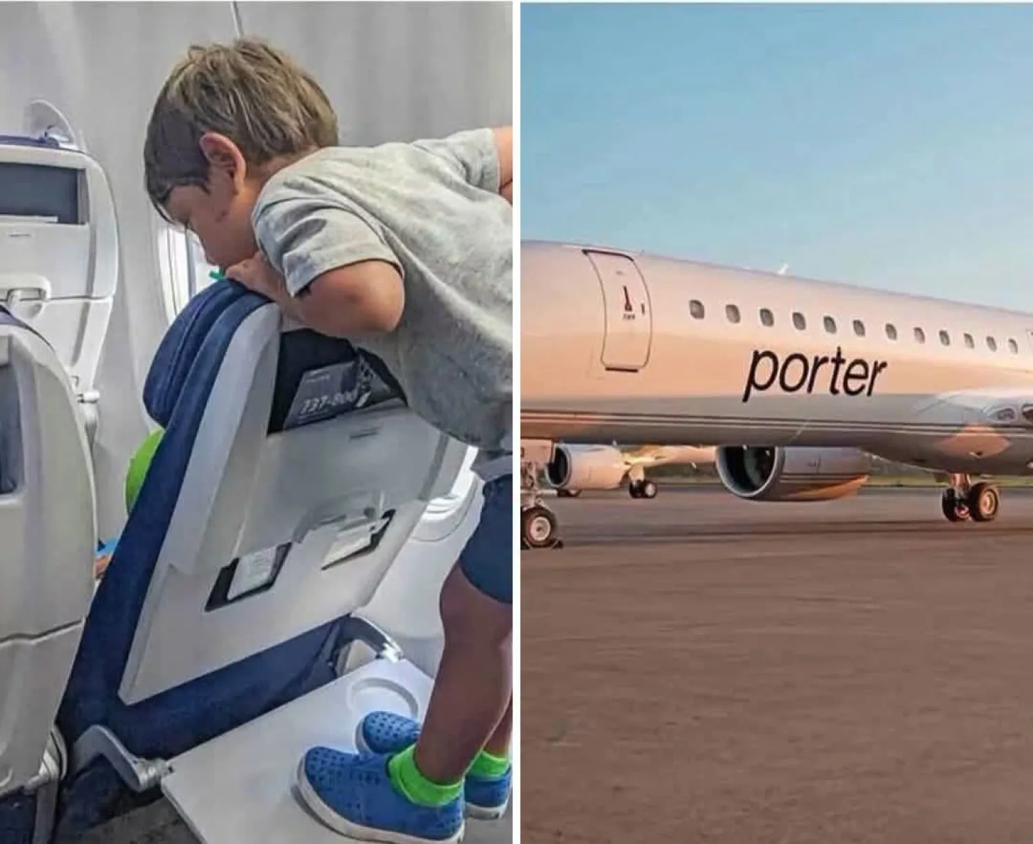 "Tesoro de mamá" suspende despegue de avión en Canadá