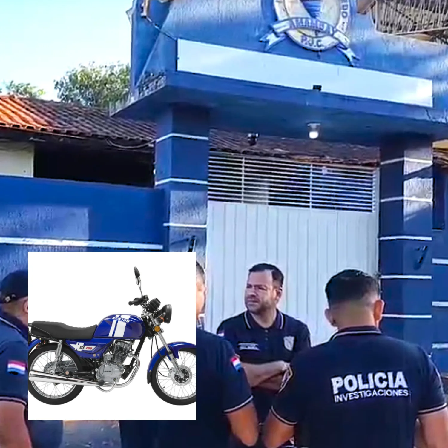 Hurtan motocicleta a un estudiante frente a su colegio en Pedro Juan Caballero
