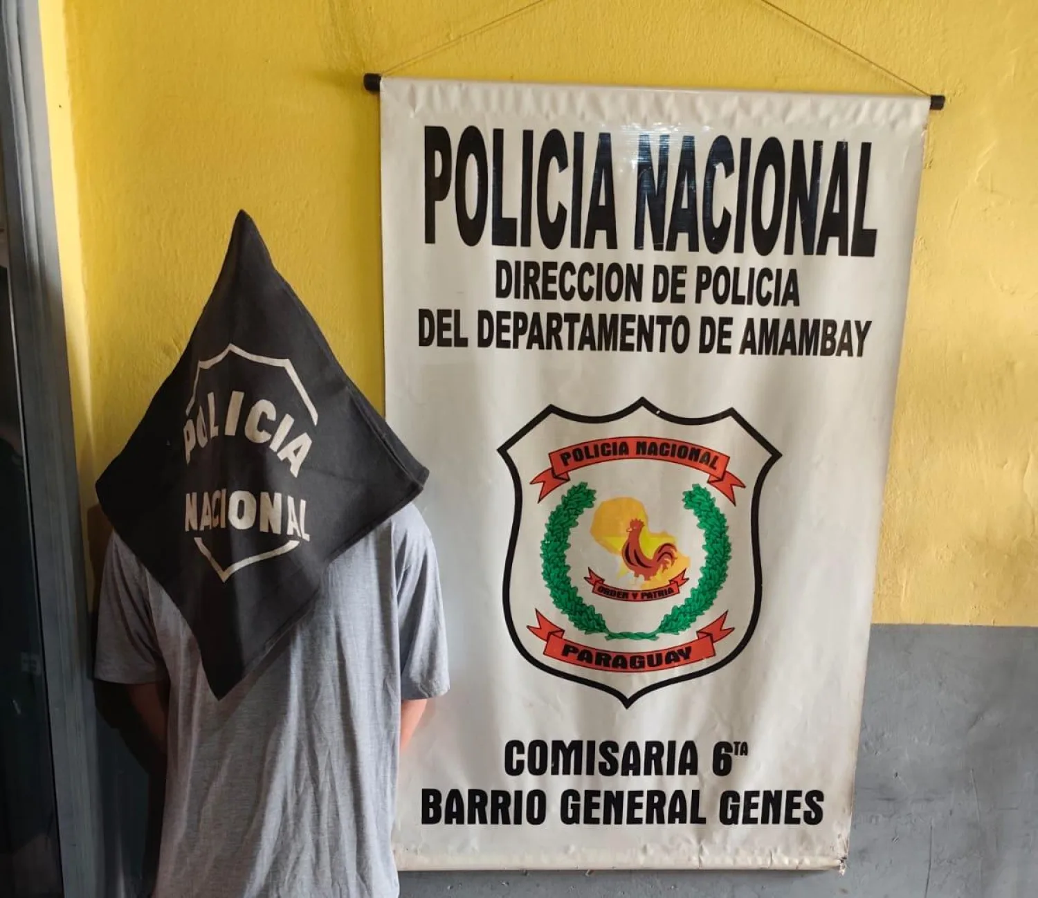 Joven es aprehendido tras presuntamente agredir a su padrastro en Pedro Juan Caballero