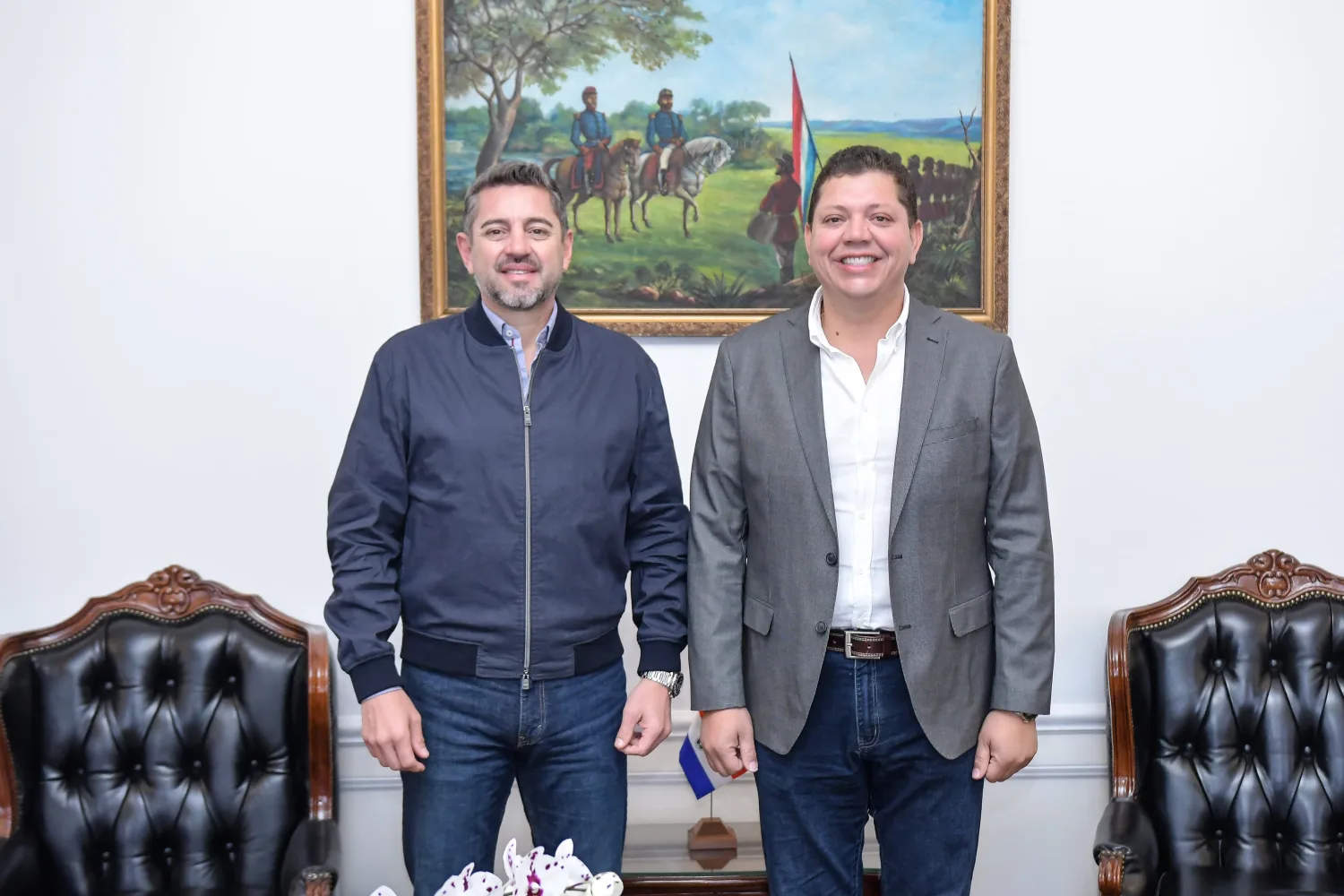 Juancho Acosta coordina con Alliana proyectos que beneficiarán a Amambay