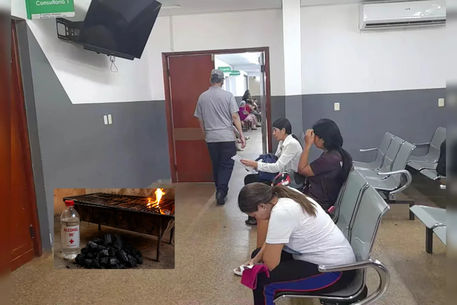 Madre, hijo y una vecina resultan heridos al intentar encender una parrilla en Pedro Juan Caballero