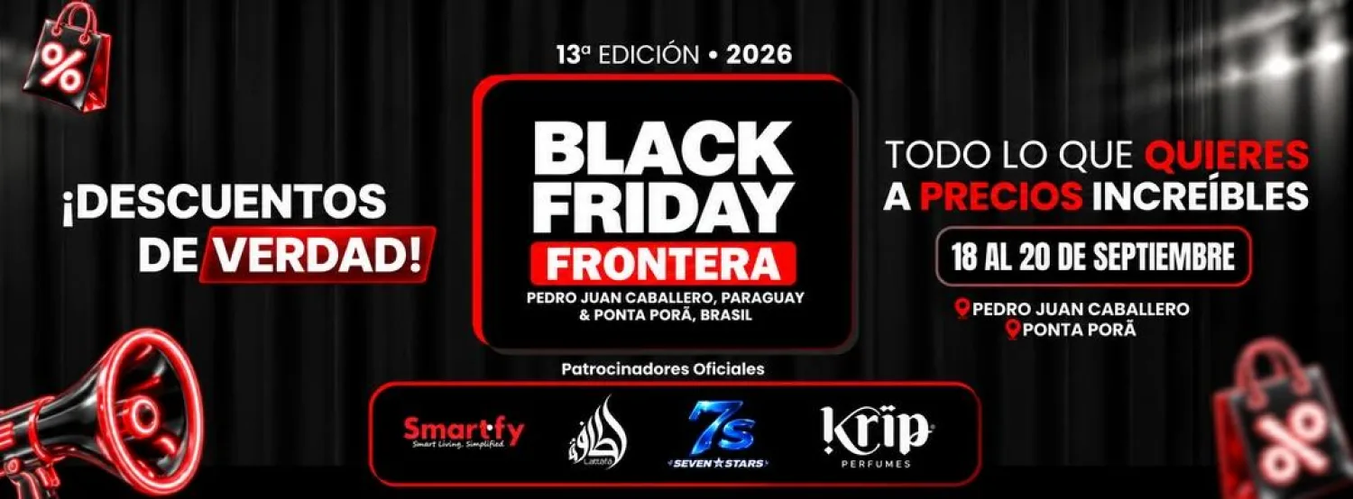 La frontera se prepara para el gran Black Friday Frontera decimotercera edición