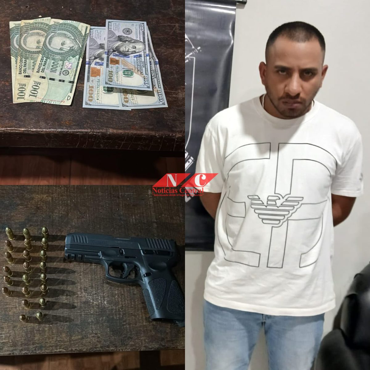 Detienen a joven tras presunto ataque a tiros contra un lavadero en Pedro Juan Caballero