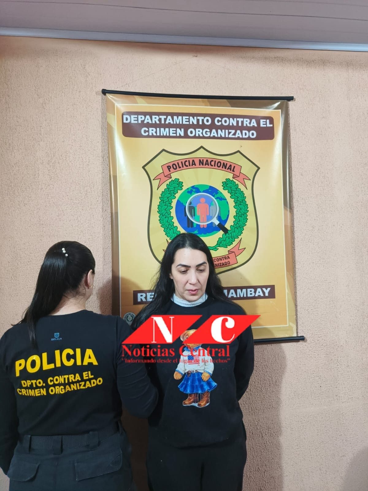 Se entregó la sobrina del fallecido diputado “Lalo” Gomes y fue trasladada a Asunción