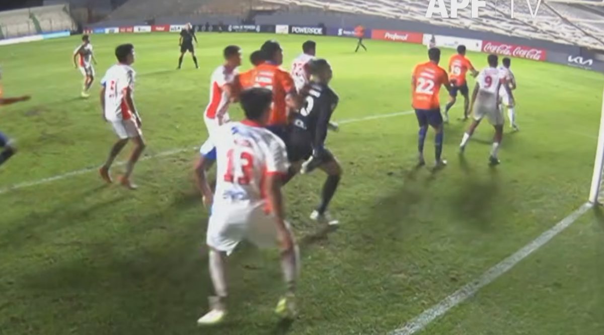 APF reconoce error arbitral que privó al 2 de Mayo de un gol ante Nacional