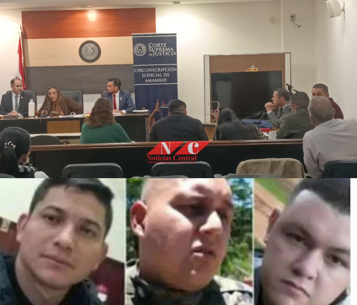 Recusan a Tribunal de Sentencia en juicio contra tres agentes del GEO en Pedro Juan Caballero